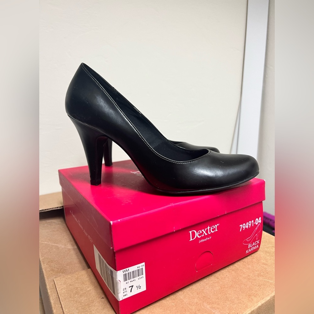 Dexter Black Heels